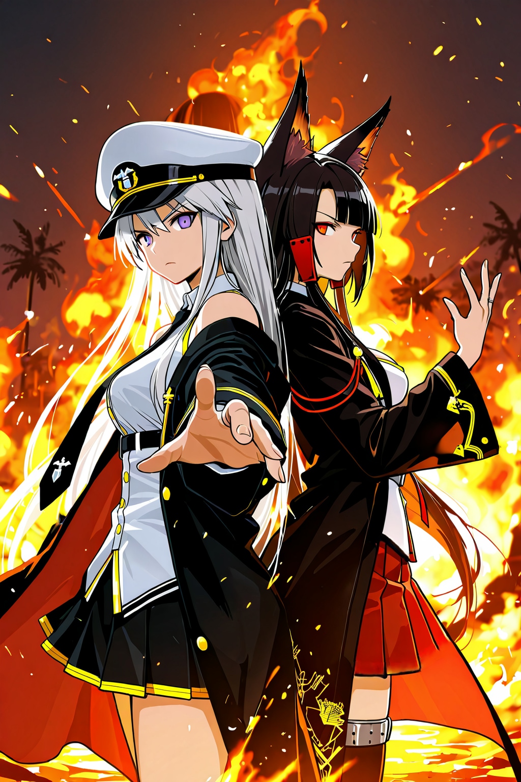 エンタープライズと赤城