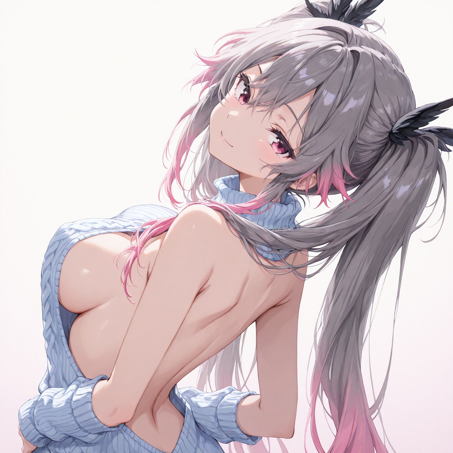 ニットのセーター