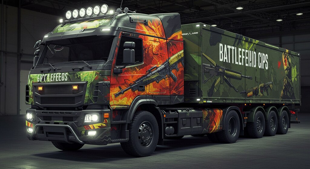 バトルフィールドスカニアトラック