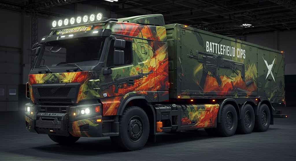バトルフィールドスカニアトラック
