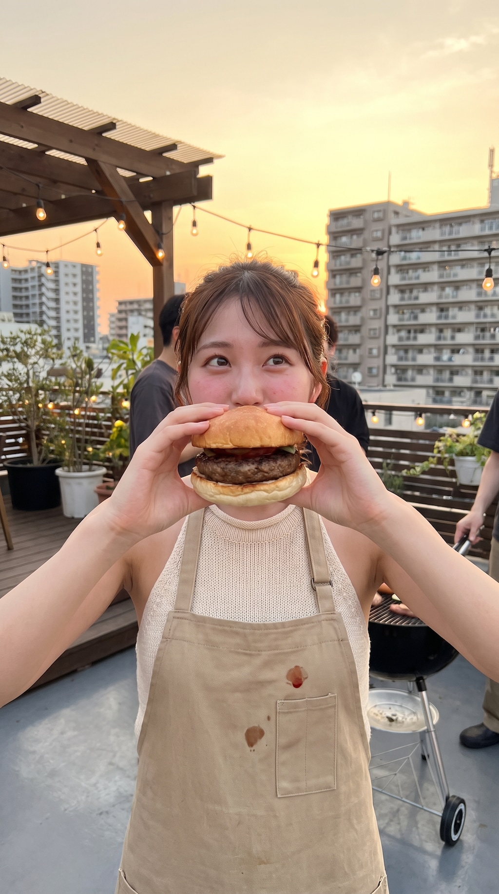 One Bite at Sunset