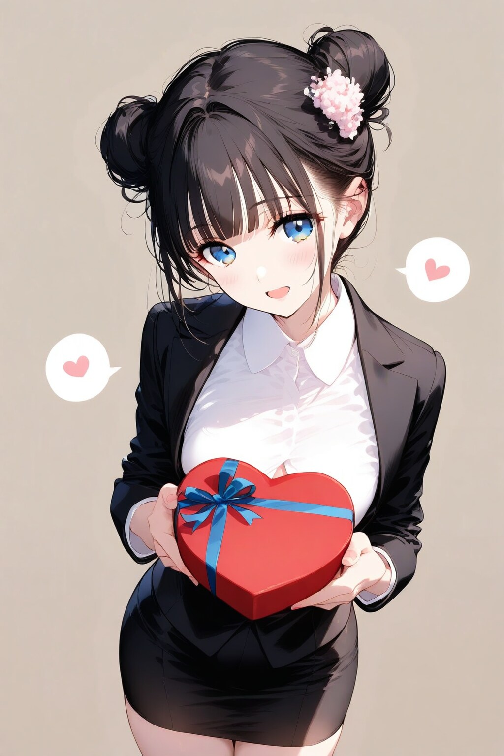 おだんごちゃん🍡✨のホワイトデー🎁✨ | の人気AIイラスト・グラビア