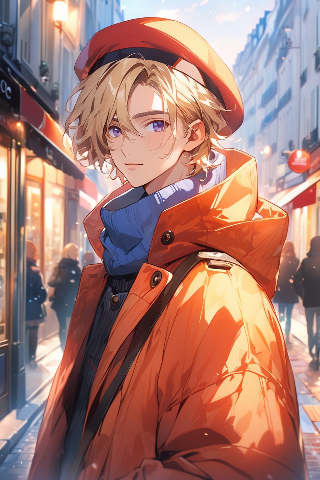 パリ マレ地区にて | の人気AIイラスト・グラビア