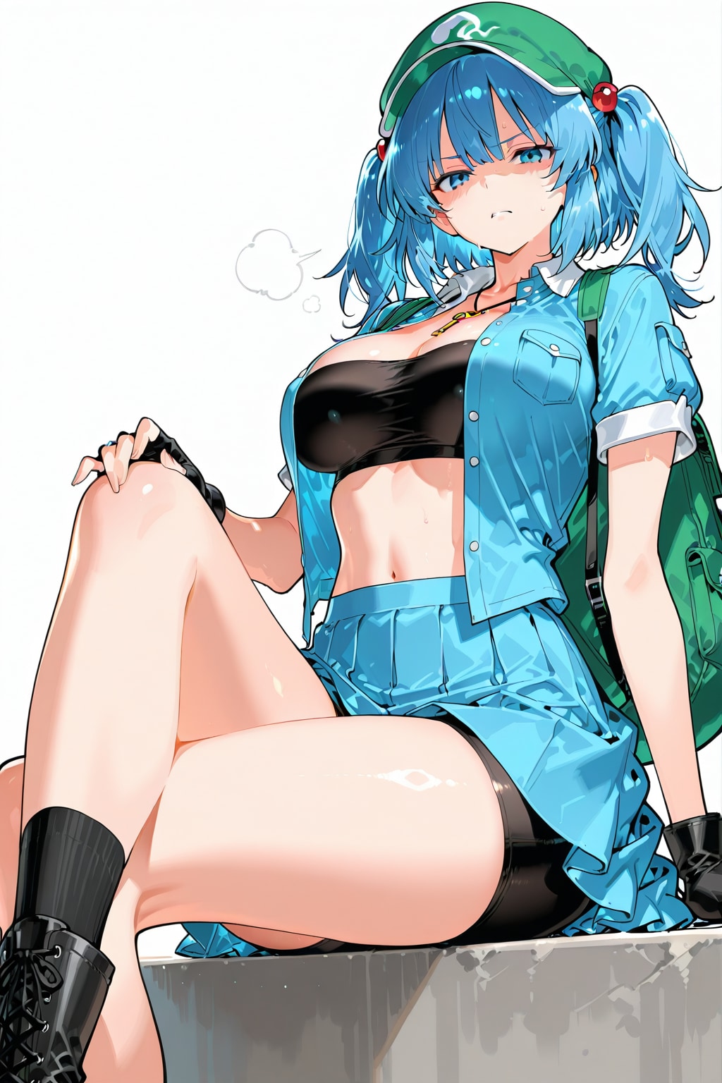 蔑んだ目のにとり♥