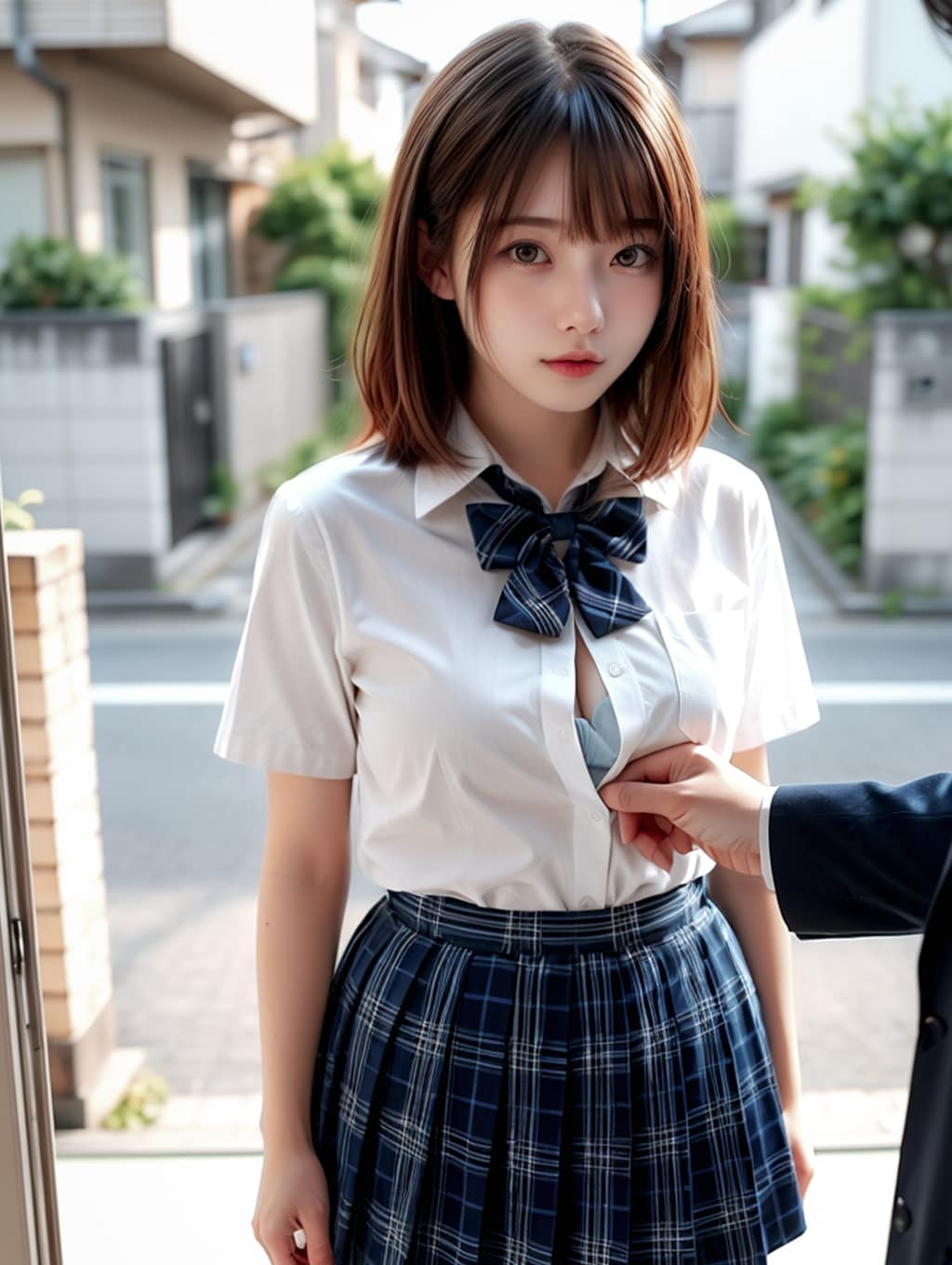 朝は身だしなみを整えて
