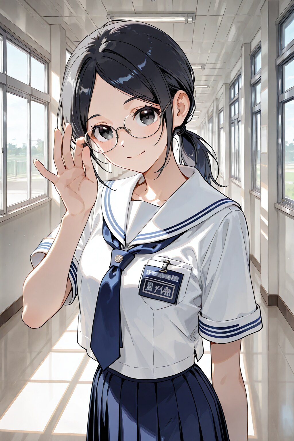 眼鏡×公立ダサ制服女子１１