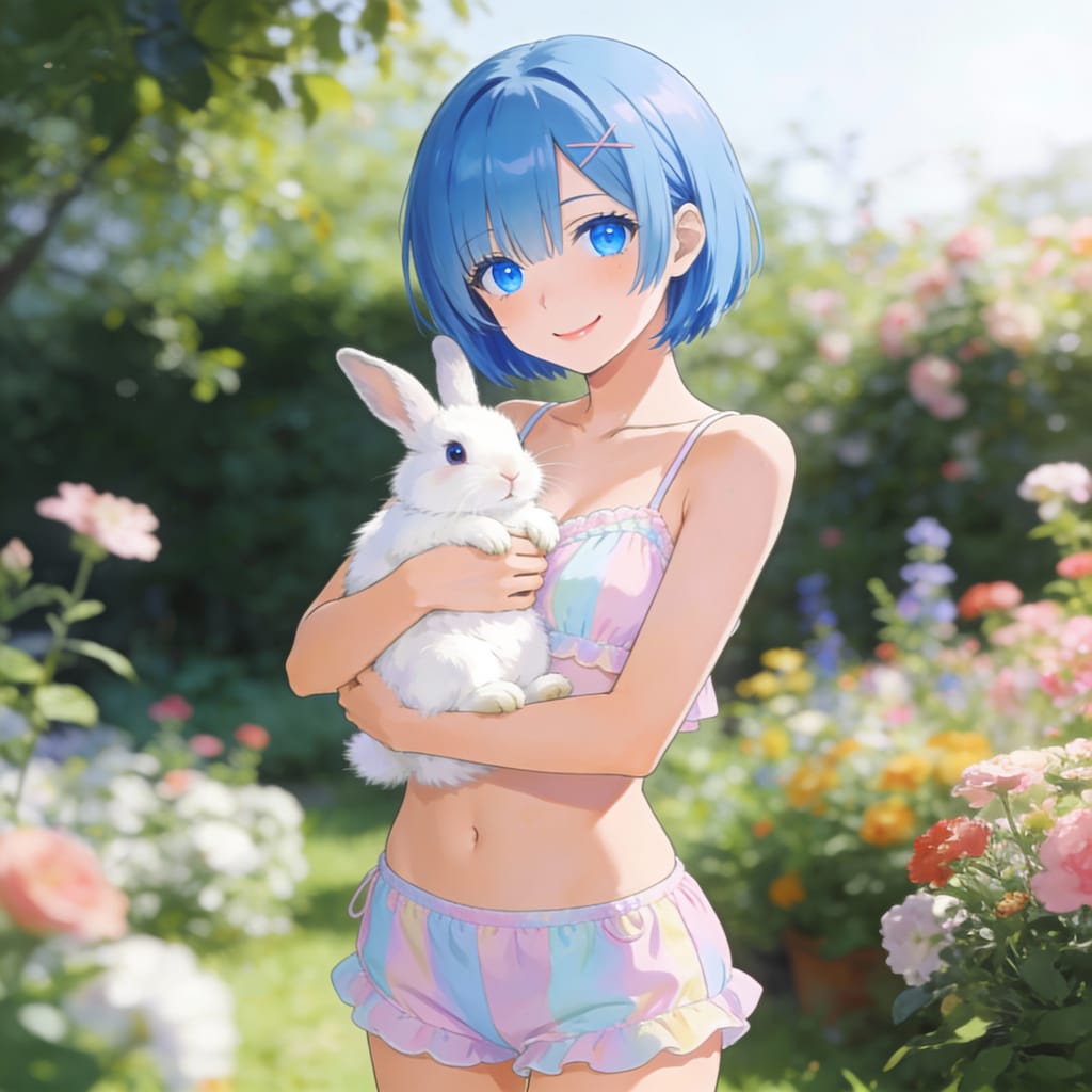 うさぎのお友だち