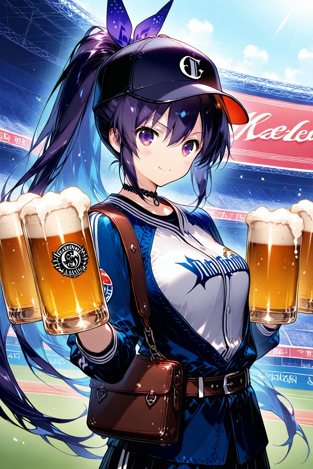 グラスより眩しい笑顔