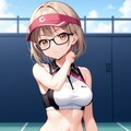【今日の腹筋】テニスウェア 2枚目