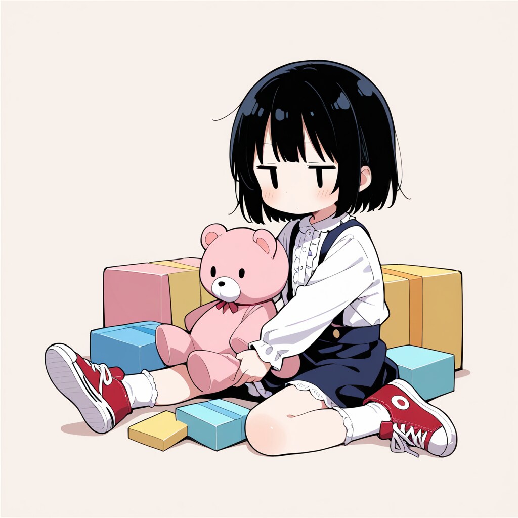 お片付けしなさい！と言われた | の人気AIイラスト・グラビア