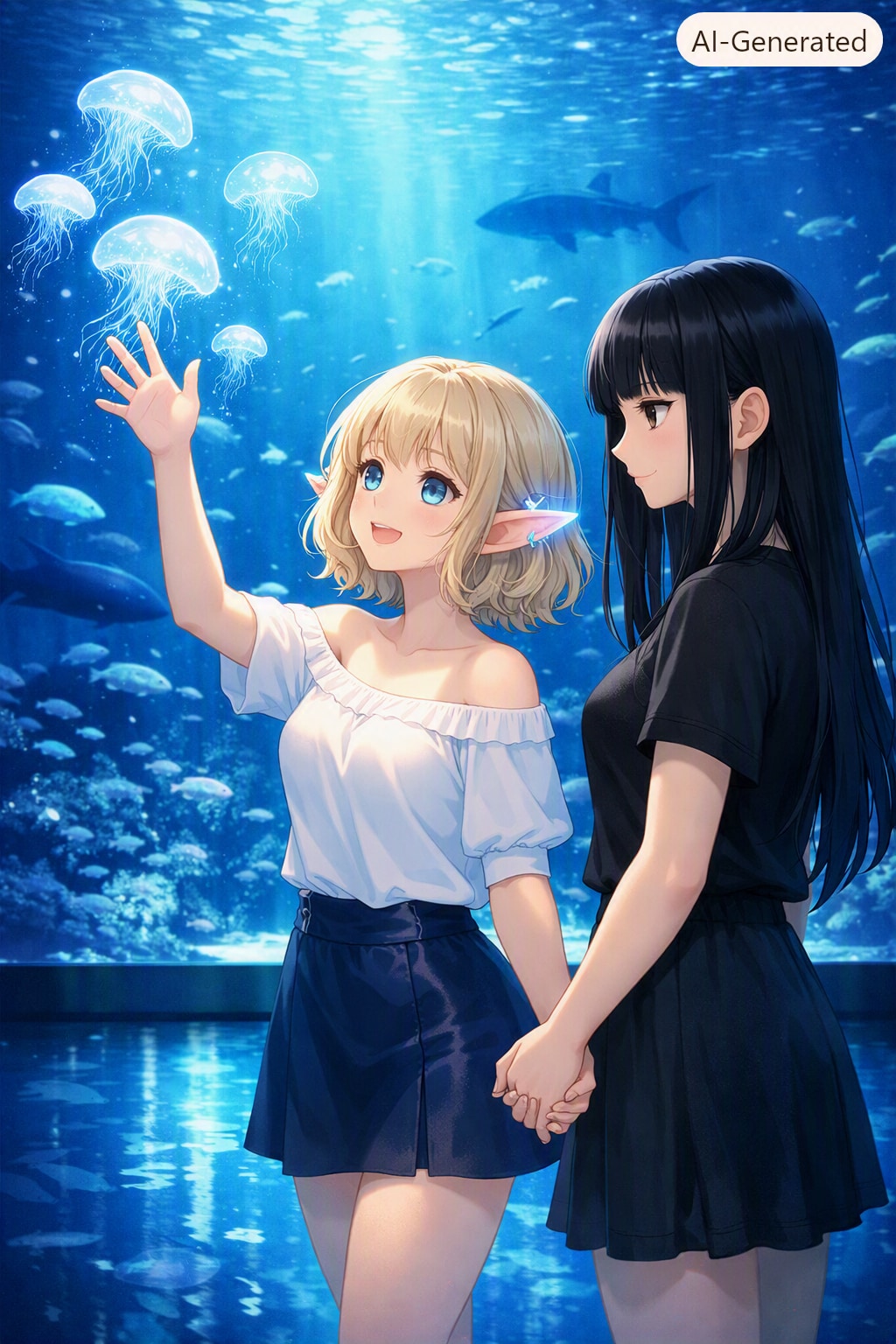 水族館デート（水の日　02）