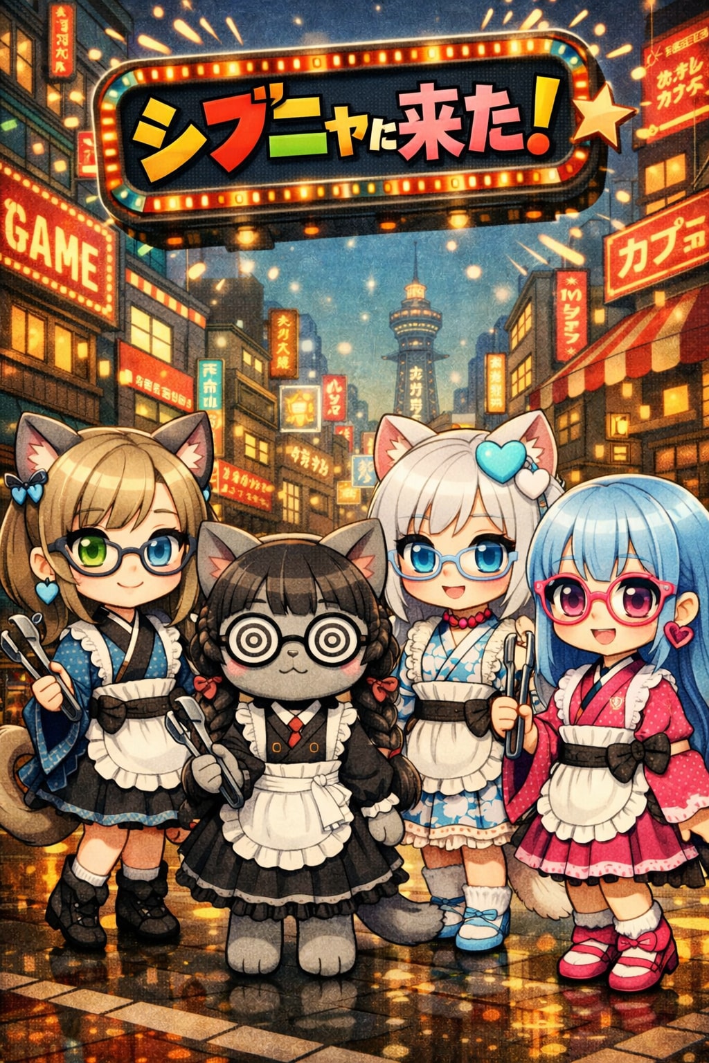 小説『シブニャに来た♪』【ニャンノ世界】