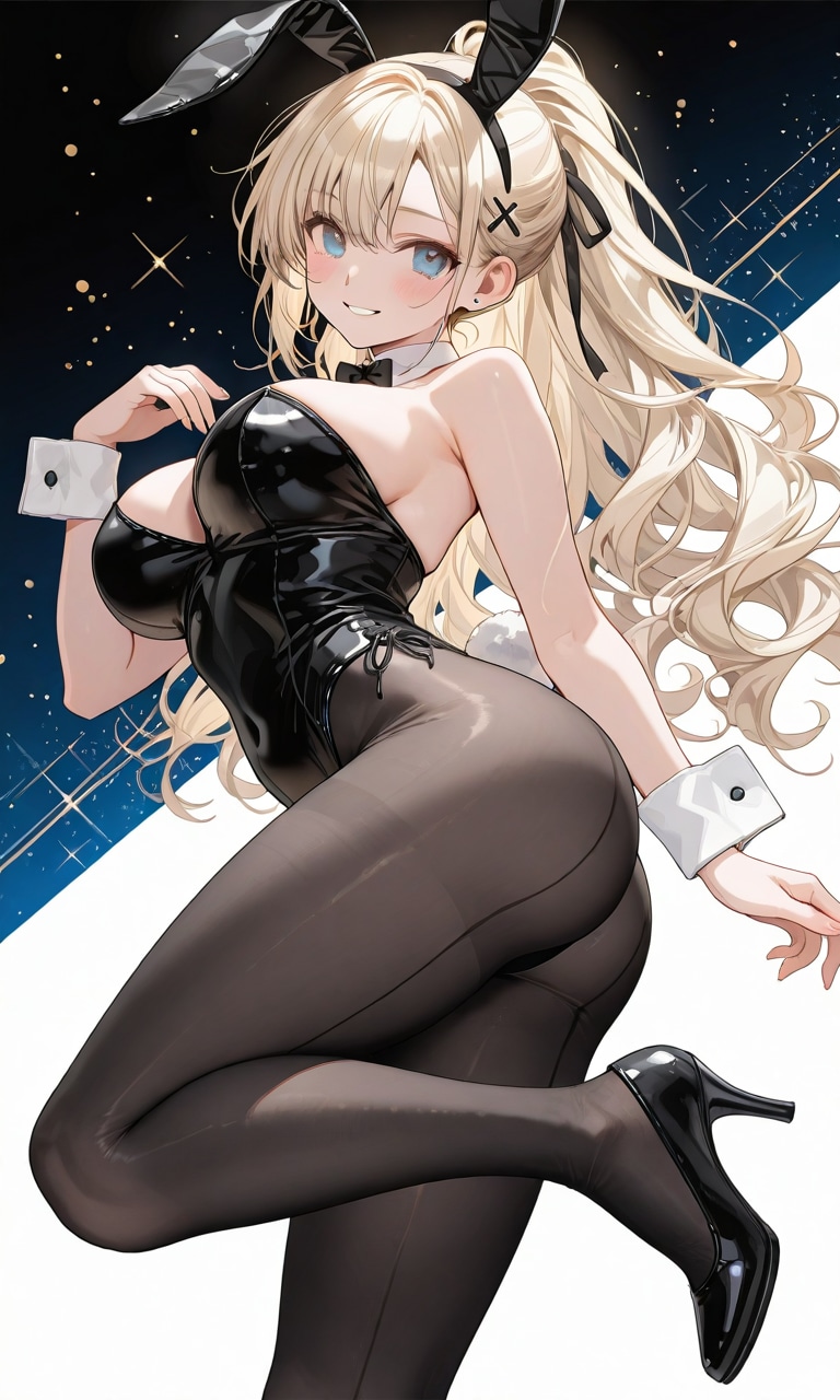 バニーガールとレオタード