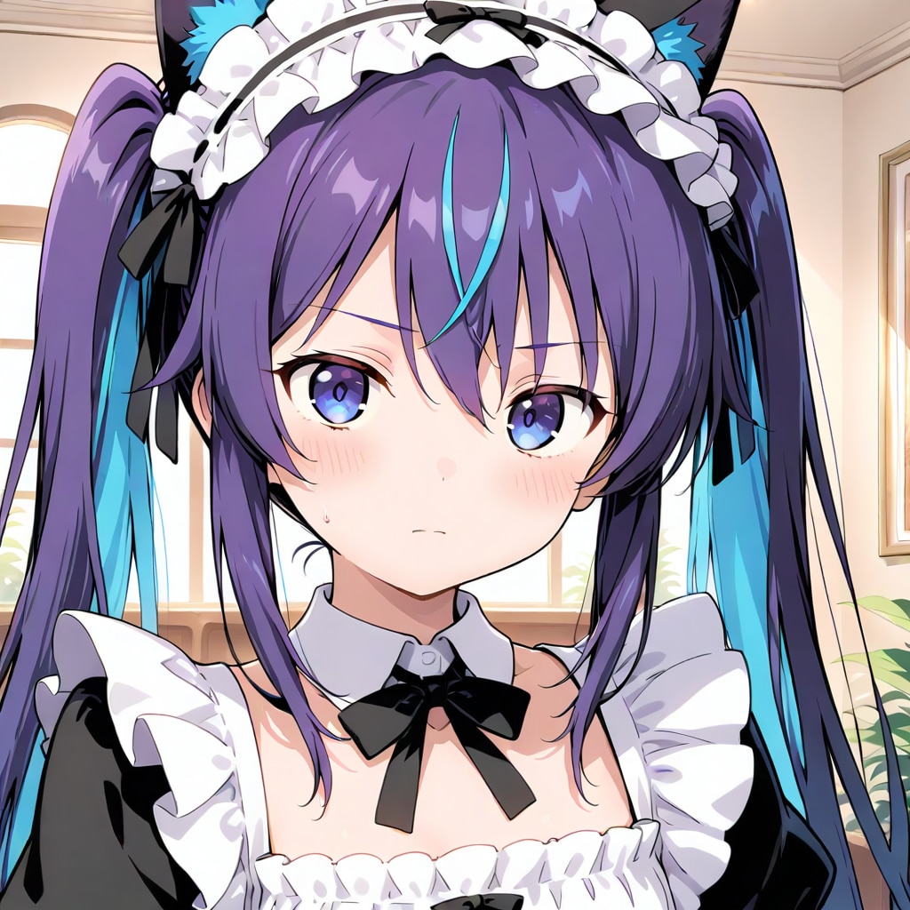 あんまりみないで…