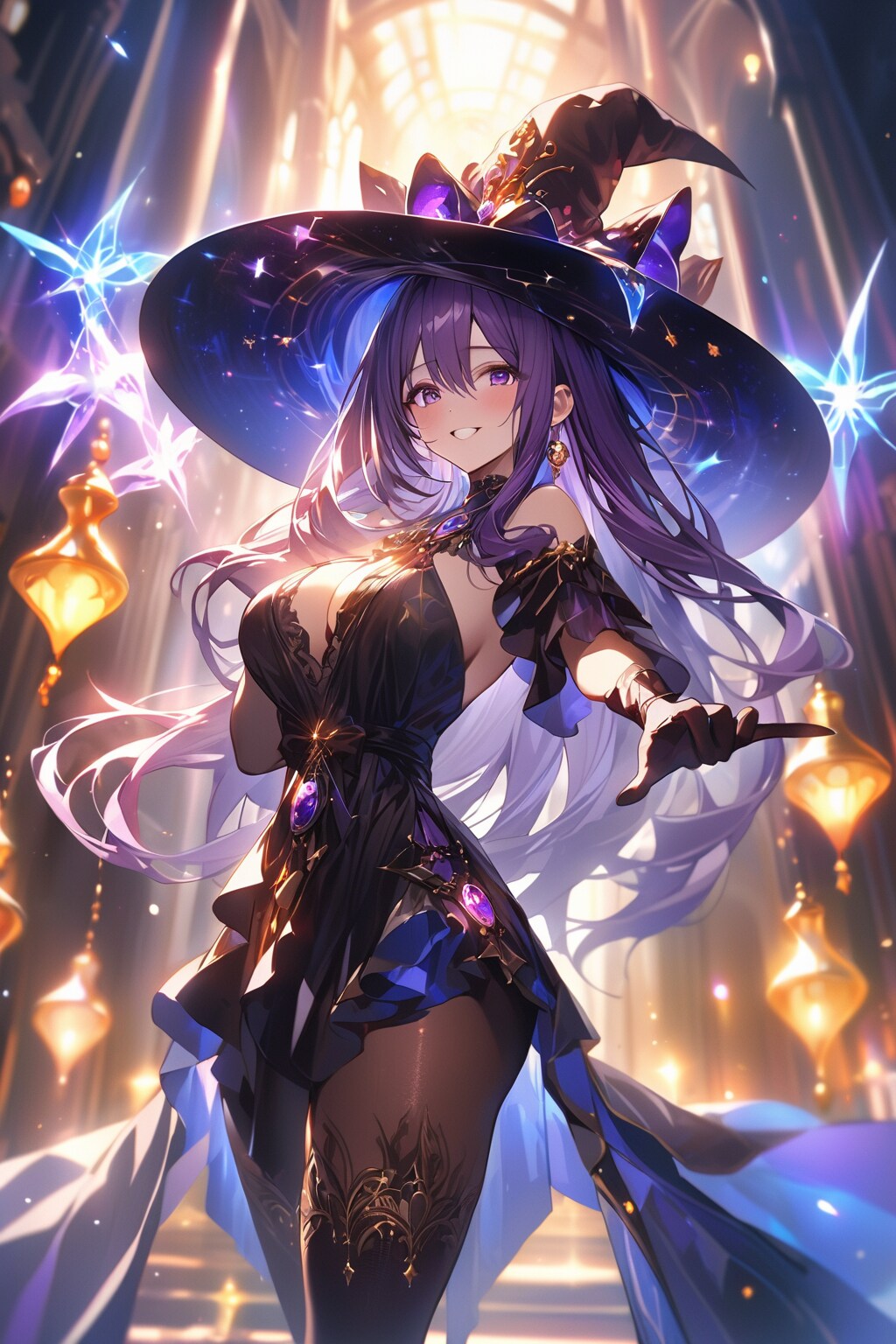紫の魔法使い