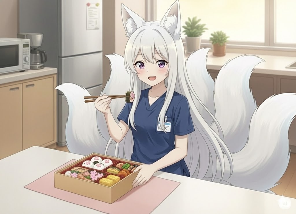 【狐独のグルメ】休憩室の仕出し弁当 | の人気AIイラスト・グラビア