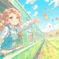 秋列車の旅 2枚目