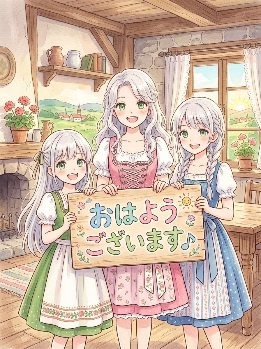 おはようございます♬ | の人気AIイラスト・グラビア
