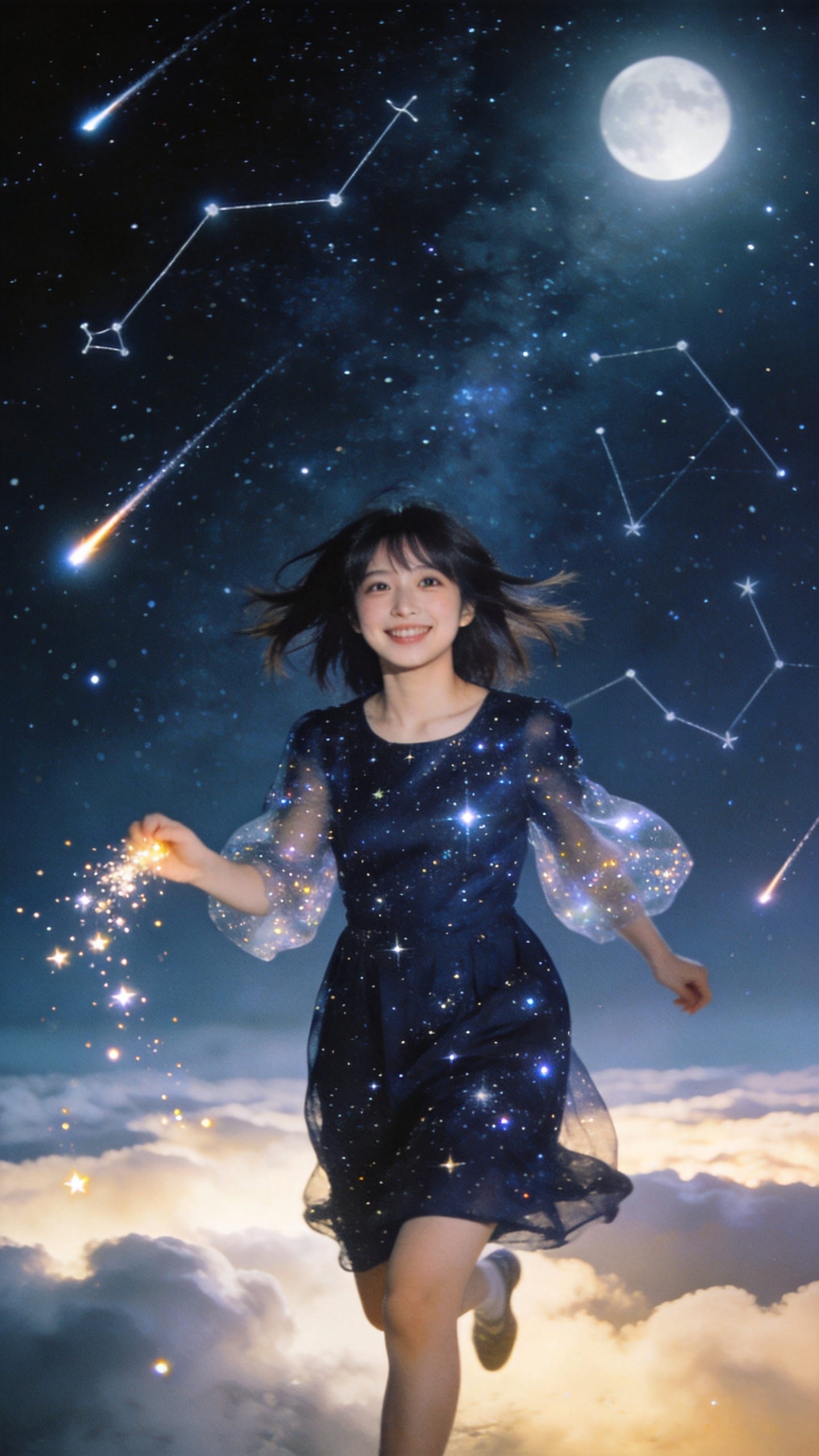 Running Through the Milky Sky