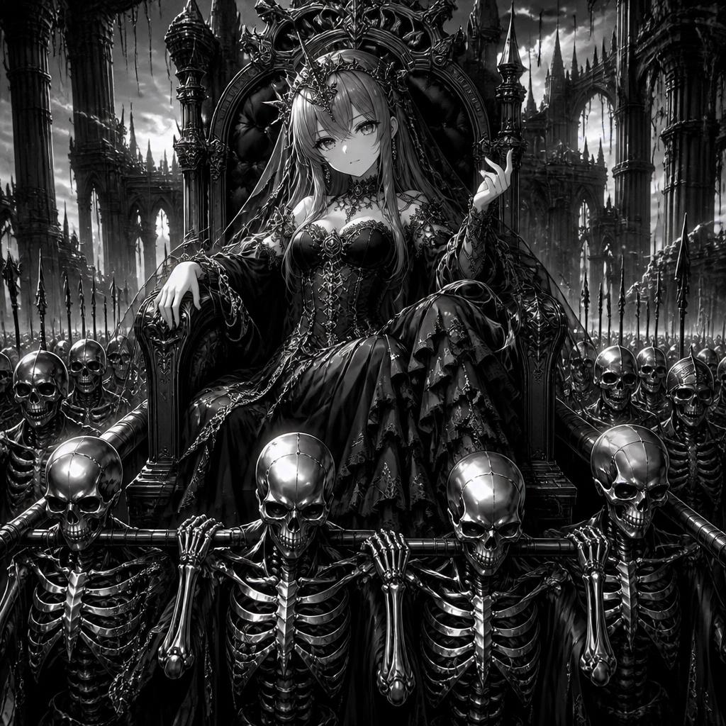 死霊術師の行軍 | の人気AIイラスト・グラビア
