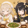 ピーマンと双子ちゃん 2枚目