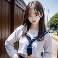 セーラー服少女 3枚目