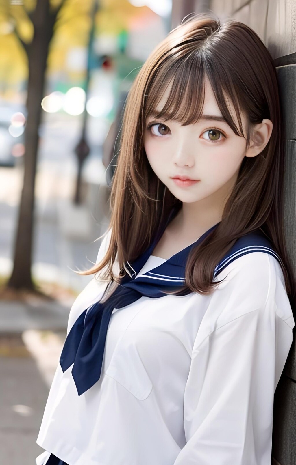 セーラー服少女