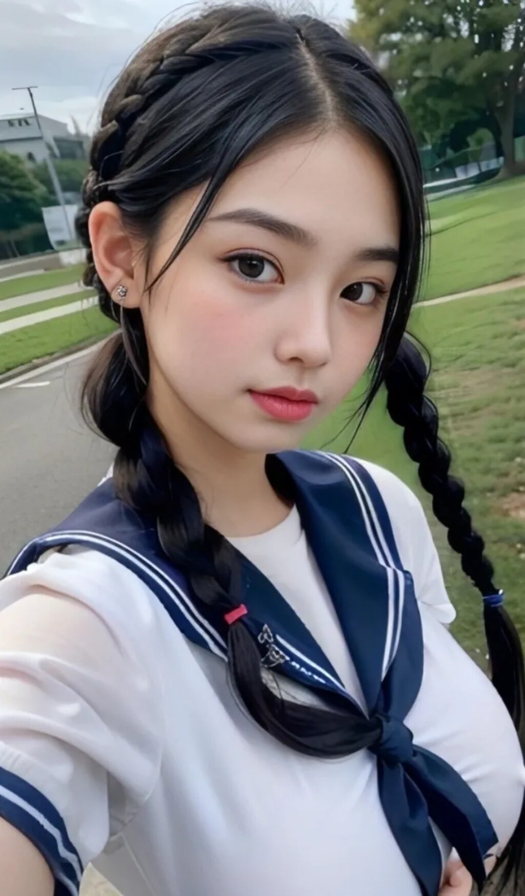 セーラー服少女