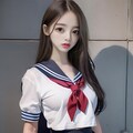 セーラー服少女 9枚目