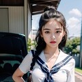 セーラー服少女 7枚目