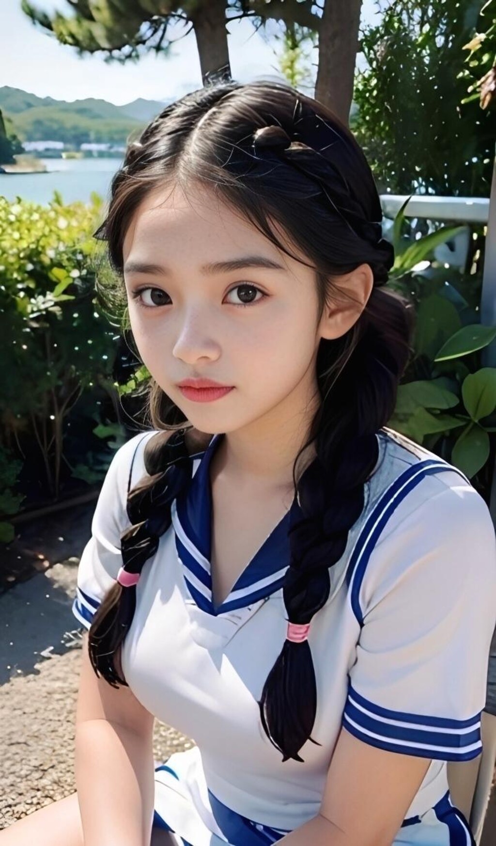セーラー服少女