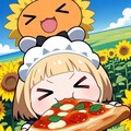 おピッツァと サンフラワーと メイドちゃん???? 7枚目