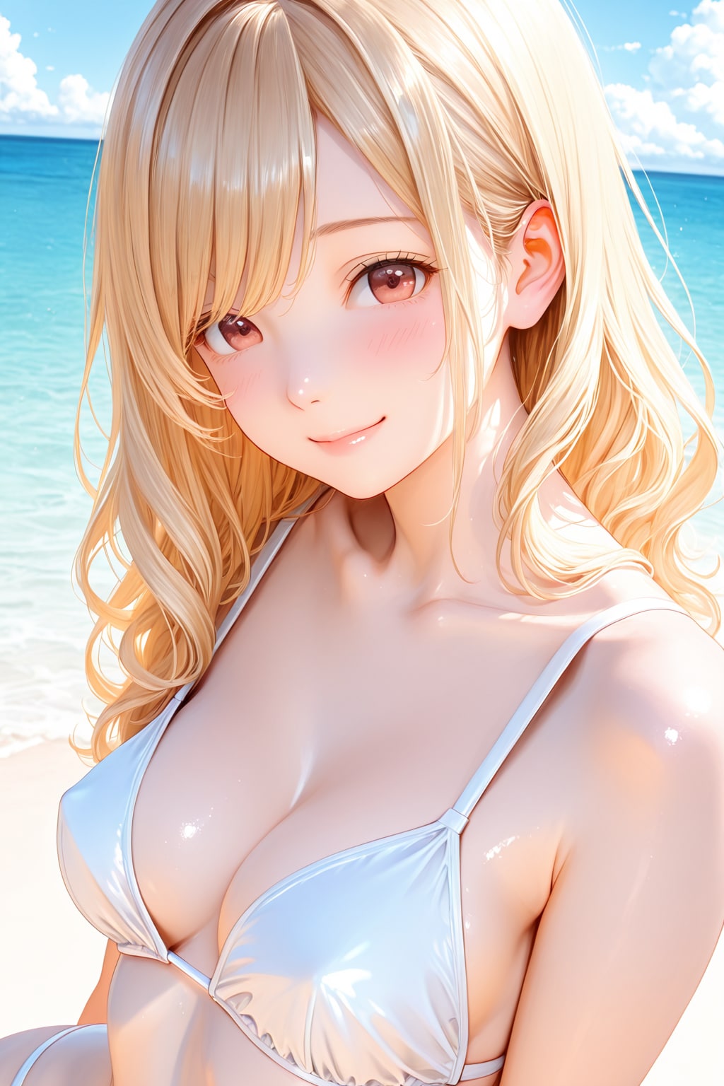 白ビキニ