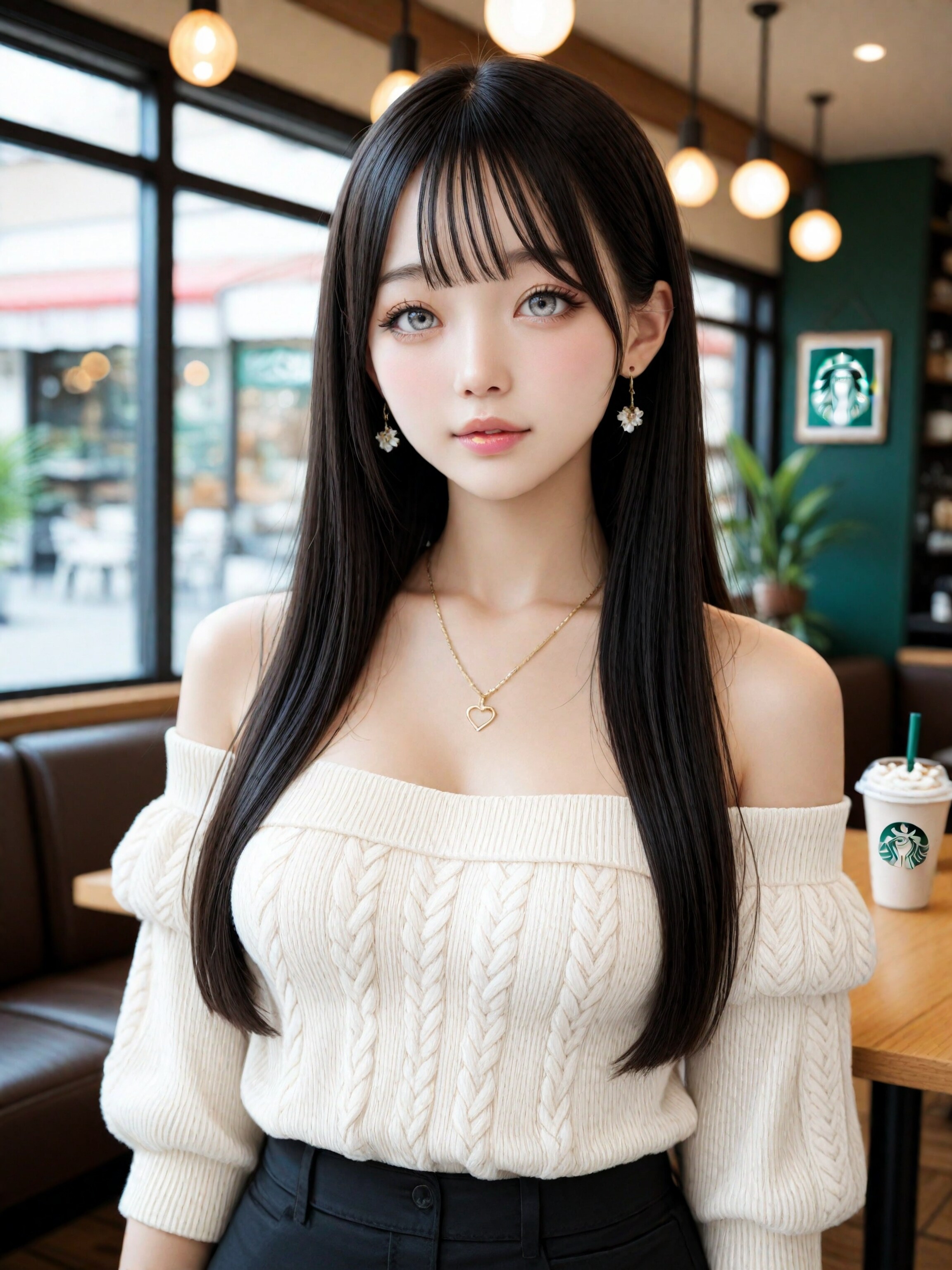 cafe☕ | の人気AIイラスト・グラビア