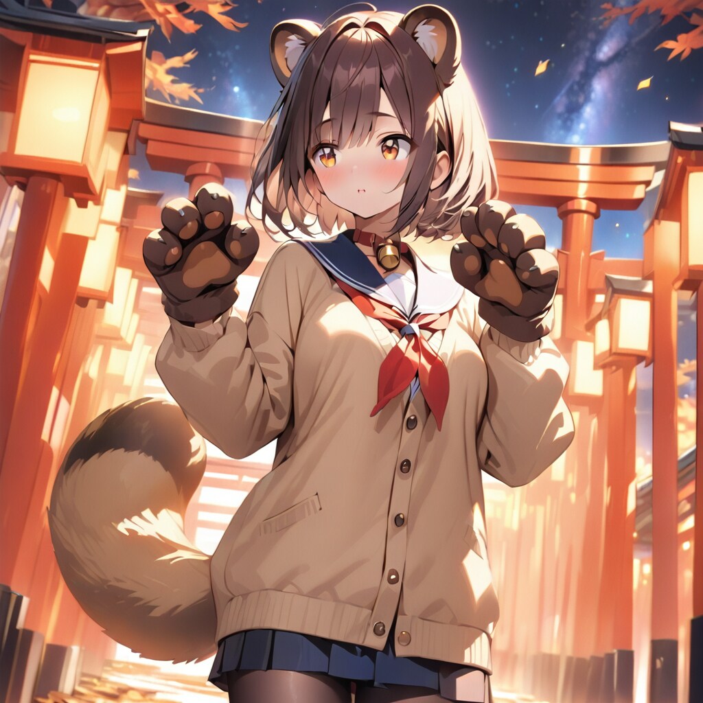 10/9こんばんにゃん🐾(ネコモ) | の人気AIイラスト・グラビア