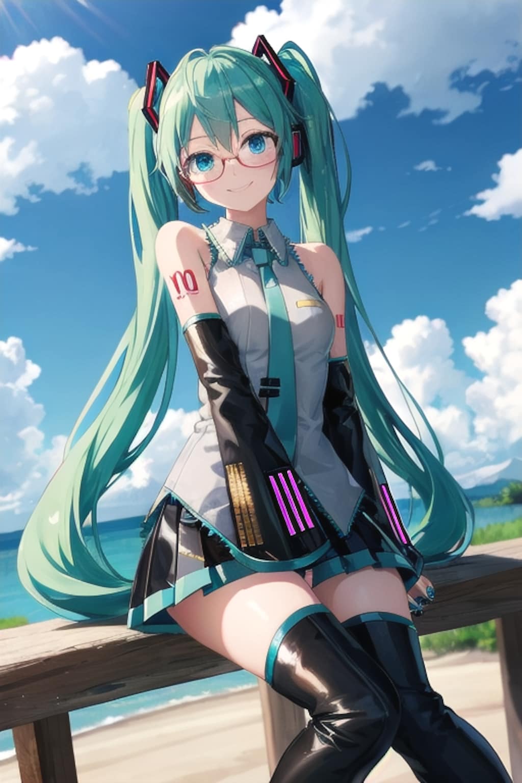 メガネミクちゃん