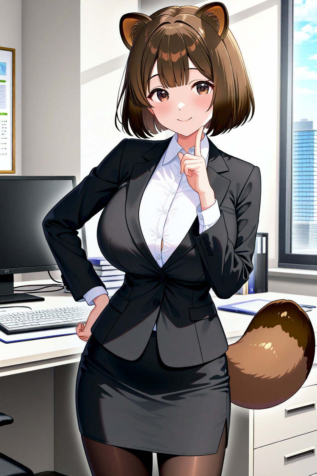 狸娘のアキちゃん