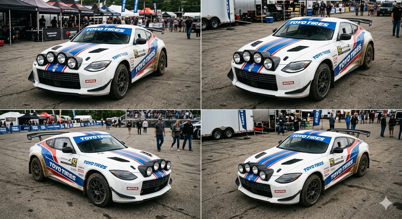 トーヨータイヤRZ34ラリーカー