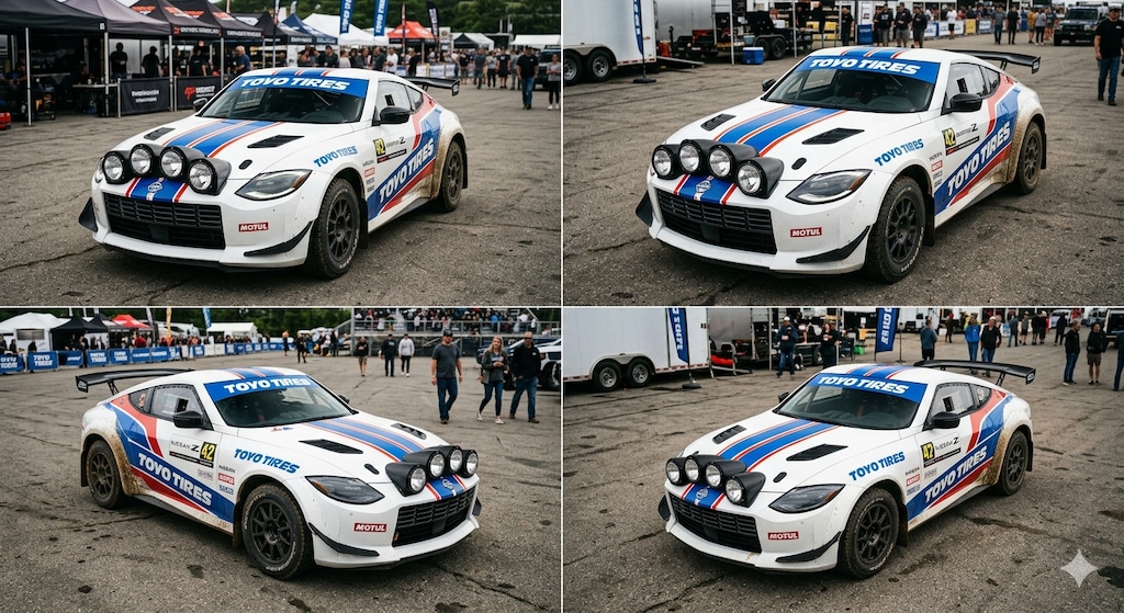 トーヨータイヤRZ34ラリーカー