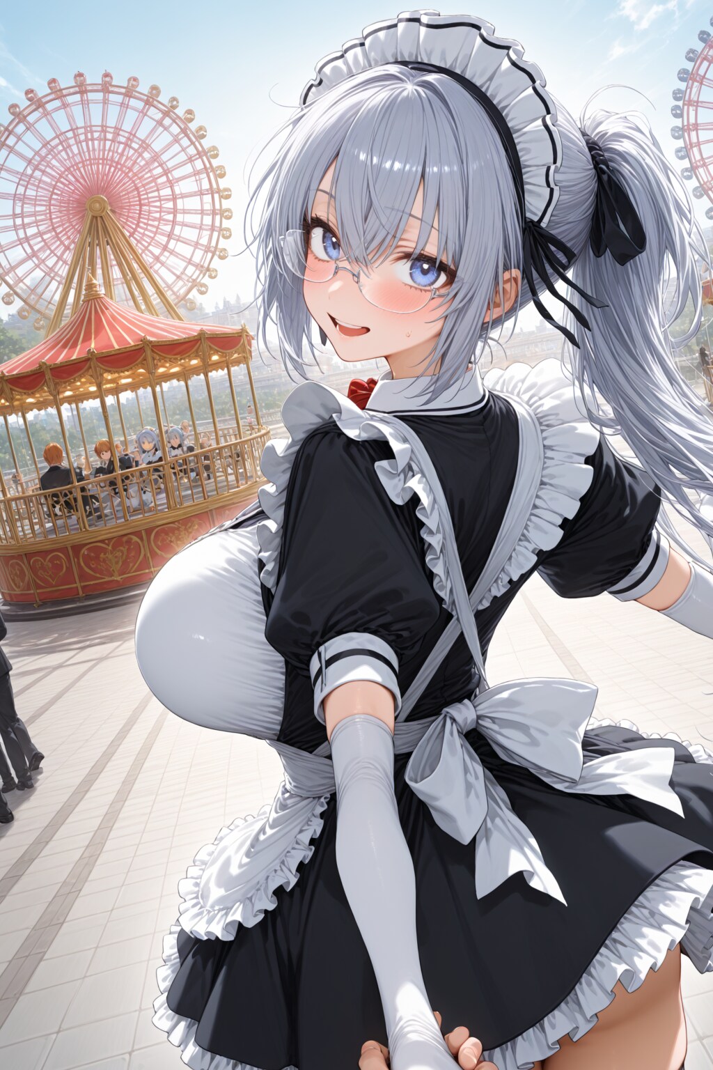 遊園地デート | の人気AIイラスト・グラビア