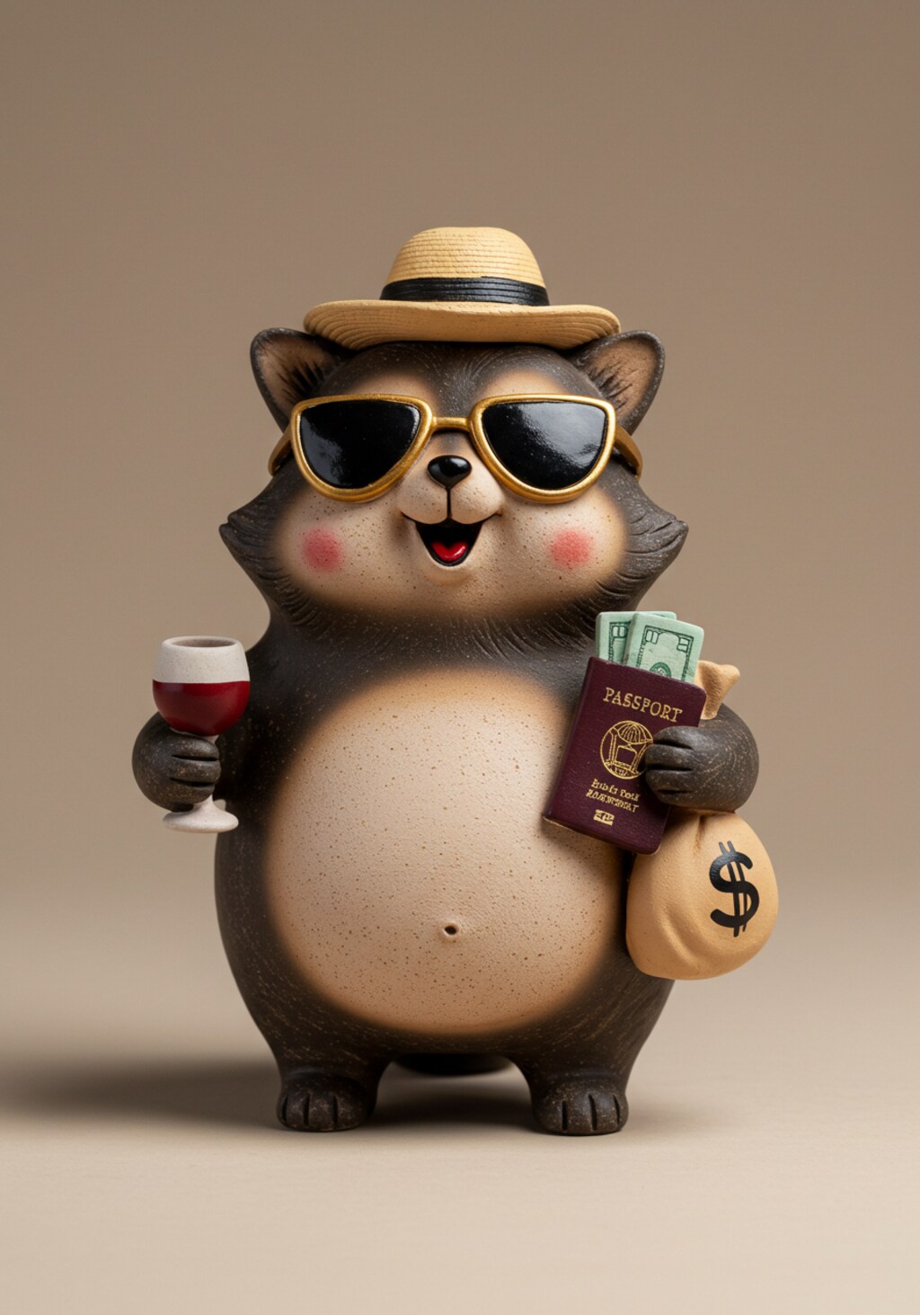 洋行帰りの狸、シガー・ラッキー