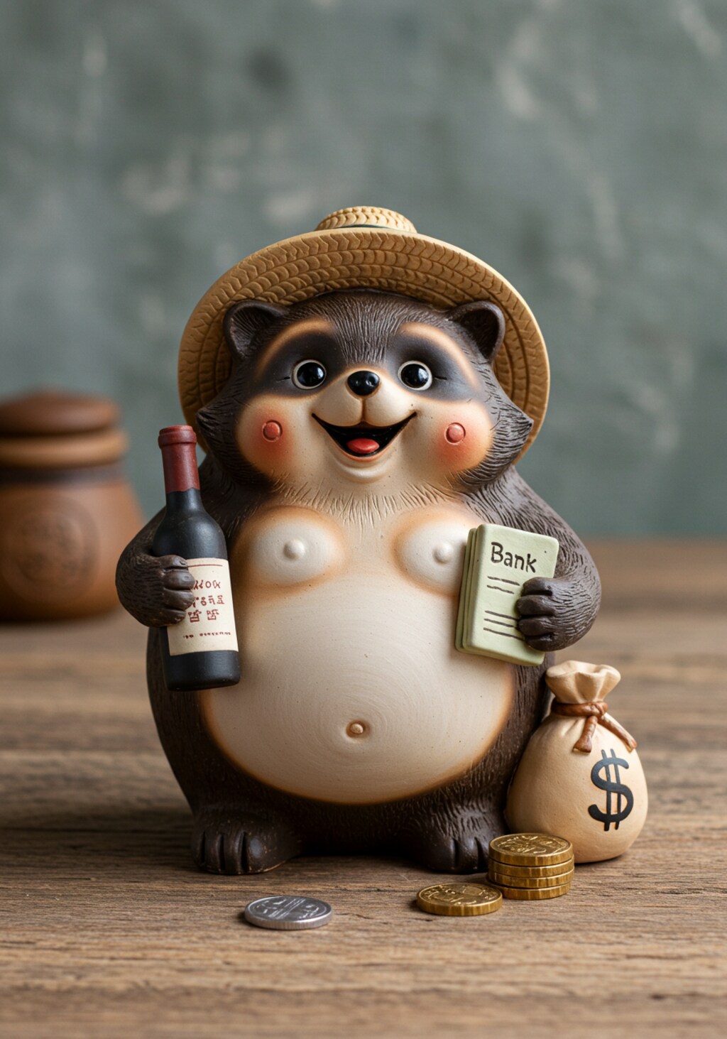 洋行帰りの狸、シガー・ラッキー