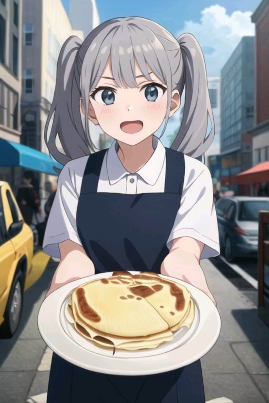 面白クレープをどうぞ