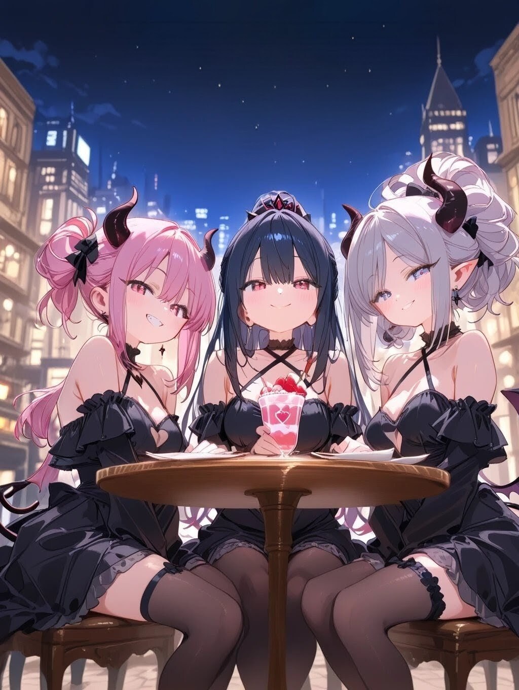 悪魔っ娘の会合