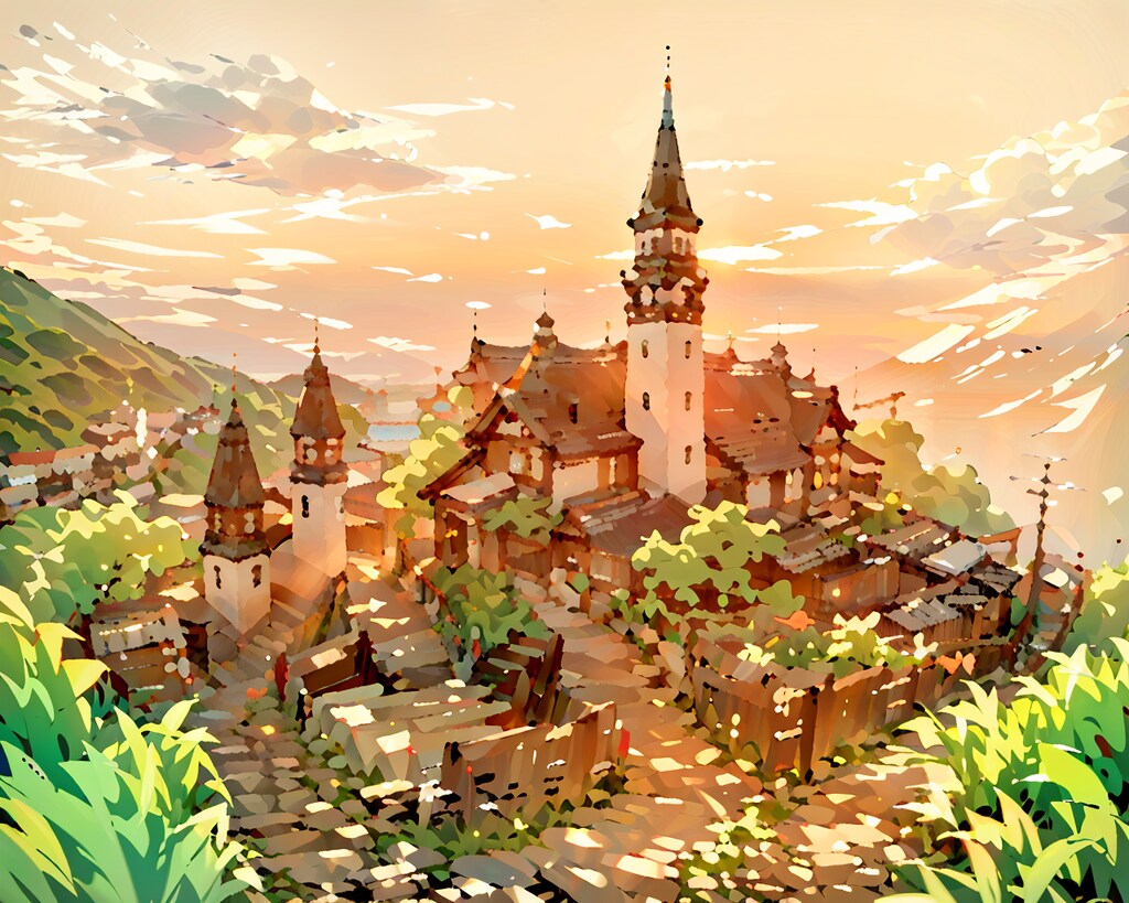 ＯＫな背景-1 (油絵スタイル)