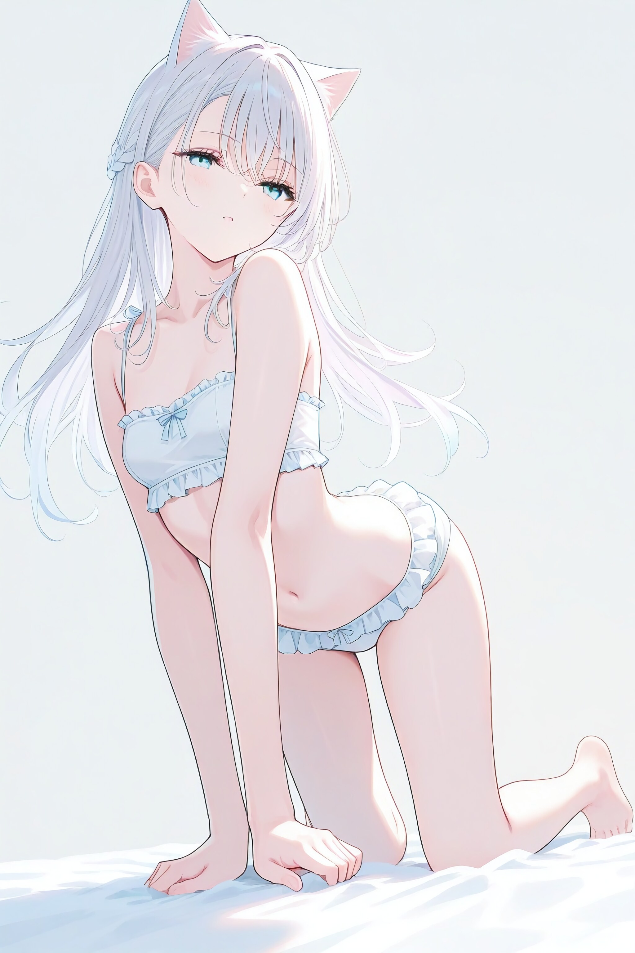 白猫と黒猫