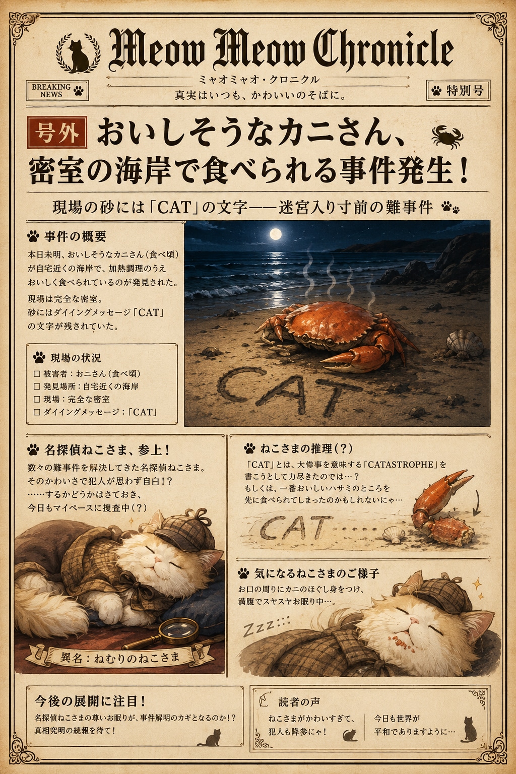 迷宮入り寸前の難事件