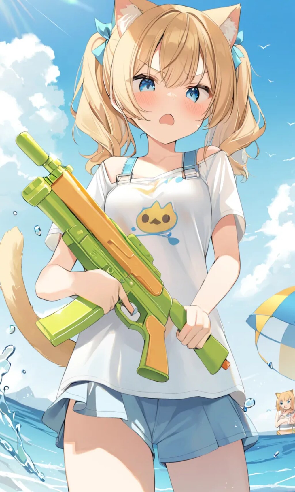 こるり「大暴れしますよぉ」まや「秋なのに暑い」