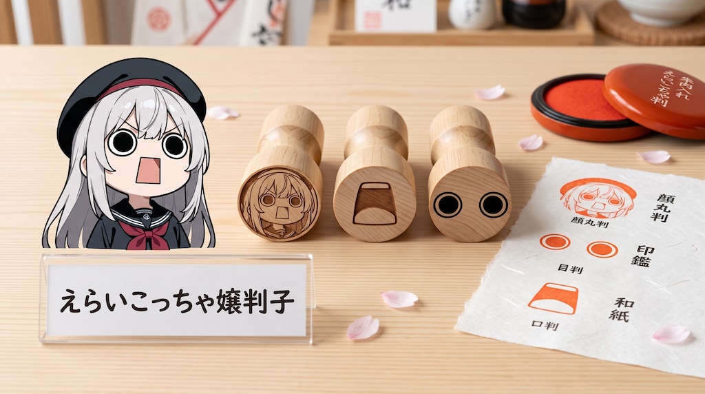 判子えらいこっちゃ嬢