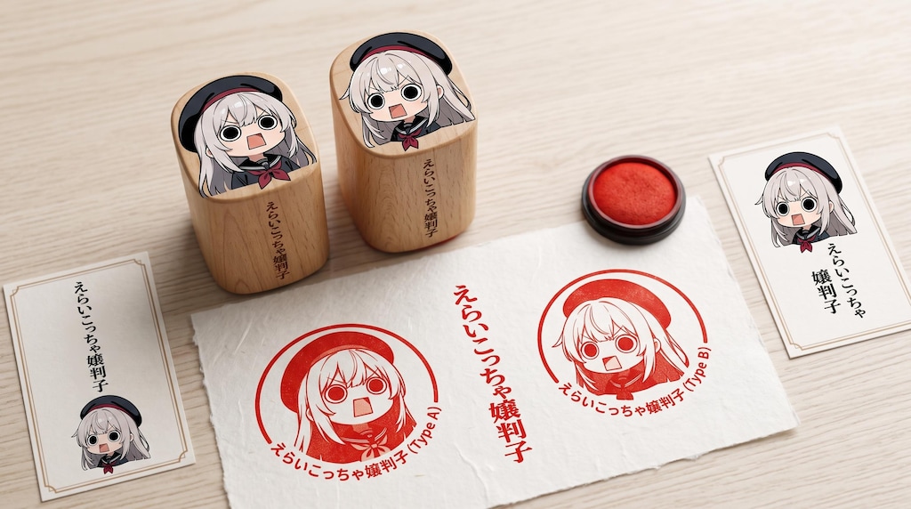 判子えらいこっちゃ嬢